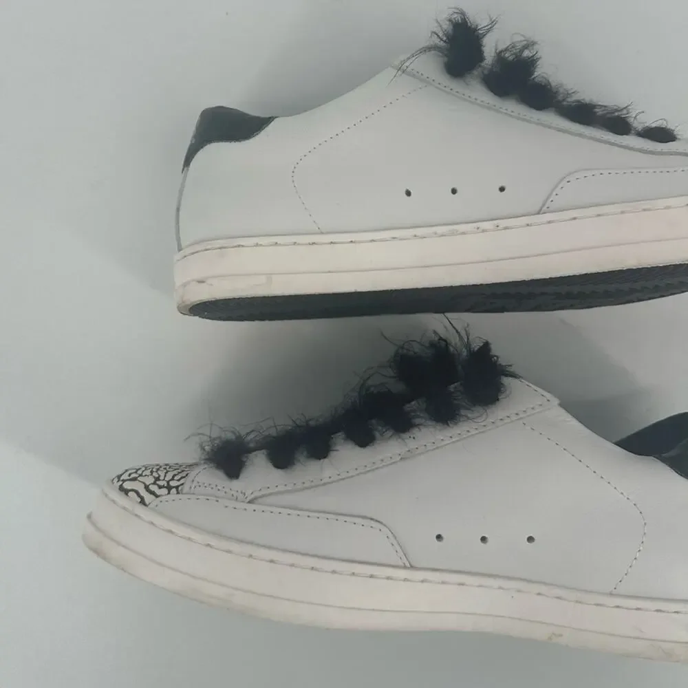 P448 The John Cement Sneakers Size 36 6.5 Casual Shoes Leather